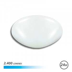 APLIQUE LED TECHO OVALADO 24W LUZ...
