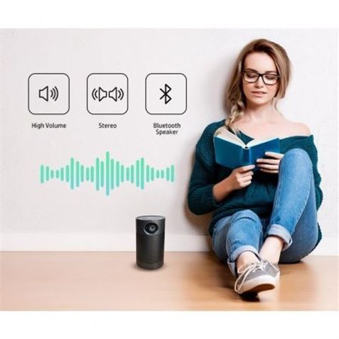 PROYECTOR COMPACTO MP250 | 250 LUMENS | HDMI | WIFI | NEGRO | HP - 3A3B6AA-1