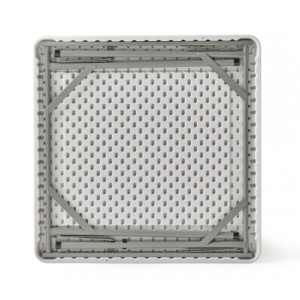 MESA DE RESINA PLEGABLE 86X86X74CM...