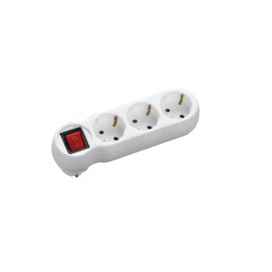 BASE MULTIPLE 3 TOMAS CON INTERRUPTOR...