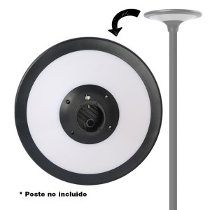 FAROLA LED SOLAR 20W 2100LM...