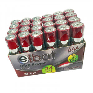 PACK 24 PCS PILAS ALCALINAS LR03/AAA...