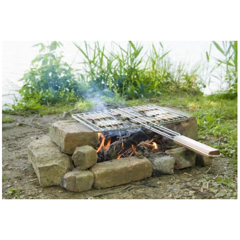 PARRILLA DOBLE CON CIERRE 48X27 Y...