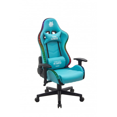 SILLA GAMING RGB SERIE FENRIR VERDE...