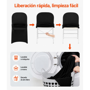 FUNDA PARA SILLA PLEGABLE PRO NEGRA...