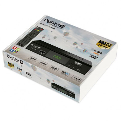 RECEPTOR DIGITAL TDT-T2 USB GRABADOR...