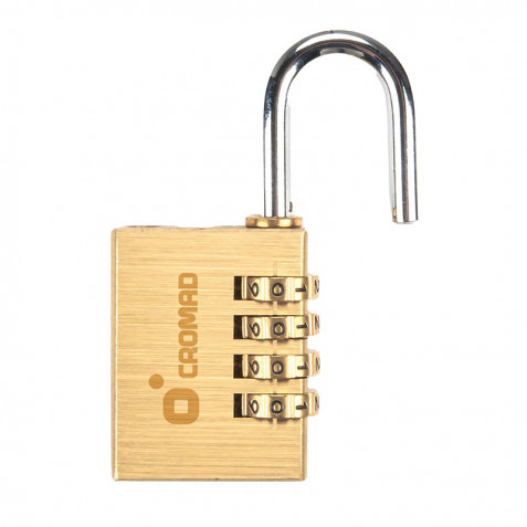 CANDADO COMBINACIÓN DE LATÓN 40MM CROMAD