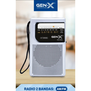 RADIO PORTATIL AM/FM ANALOGICA GRIS...