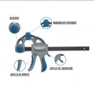 SARGENTO APRIETE 6"/150 MM 2PCS...