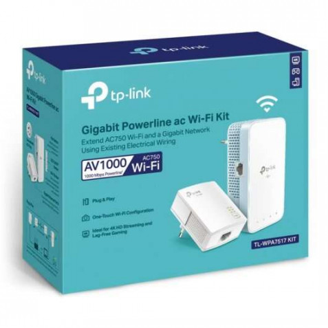 KIT EXTENSOR POWERLINE WIFI TP-LINK...