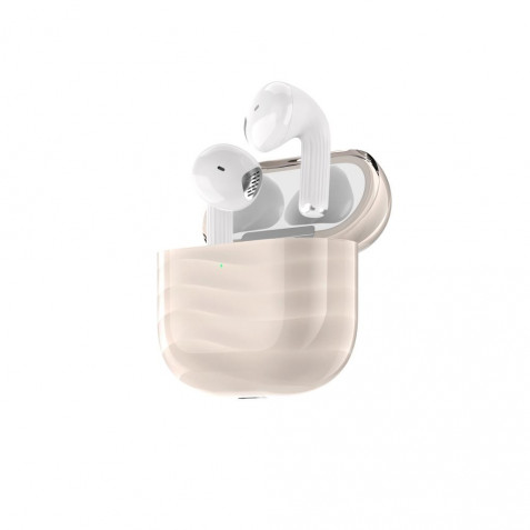 AURICULARES BLUETOOTH TWS G41 BEIGE XO