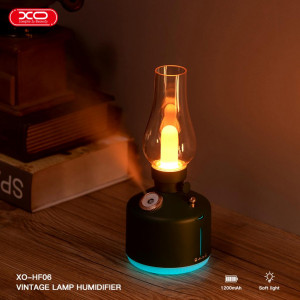 HUMIDIFICADOR LAMPARA VINTAGE NEGRO...