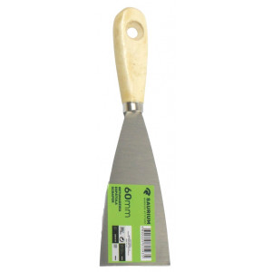 ESPATULA MANGO MADERA FLEXIBLE 60MM...