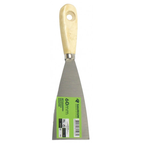 ESPATULA MANGO MADERA FLEXIBLE 60MM...