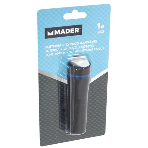 LINTERNA LED AJUSTABLE 1W MADER - 89186-3