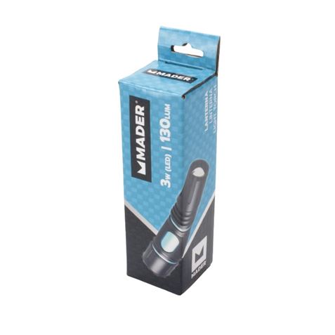 LINTERNA LED 3XAAA 3W 130LM MADER - 89198-3