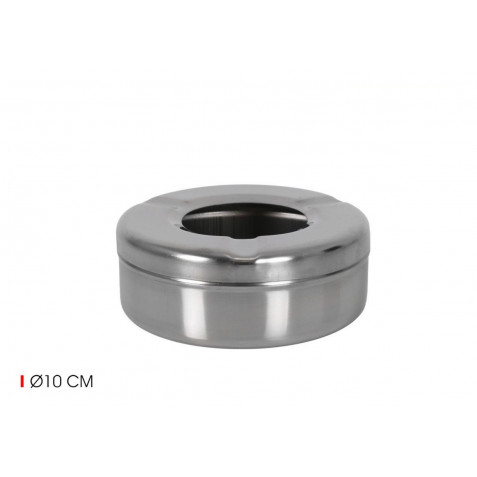 CENICERO AGUA DE ACERO INOX 10CM...