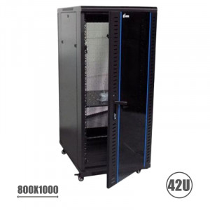 RACK 19" 42U 800X1000 PERFORADO CROMAD