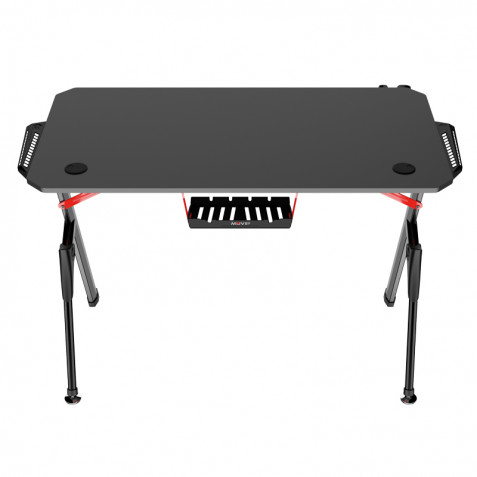 MESA GAMING PRO1400 FIBRA CARBONO LUZ...