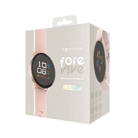 SMARTWATCH FOREVIVE LITE ROSA SB-315 FOREVER - GSM107162-2