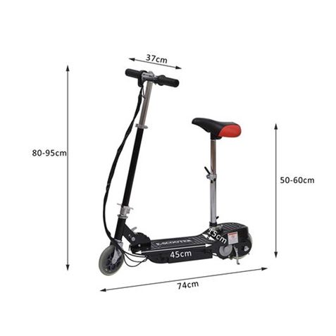 PATIN ELECTRICO CON ASIENTO CR-BYKE AZUL - 52300-5