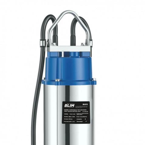 BOMBA SUMERGIBLE TRITURADORA INOX...