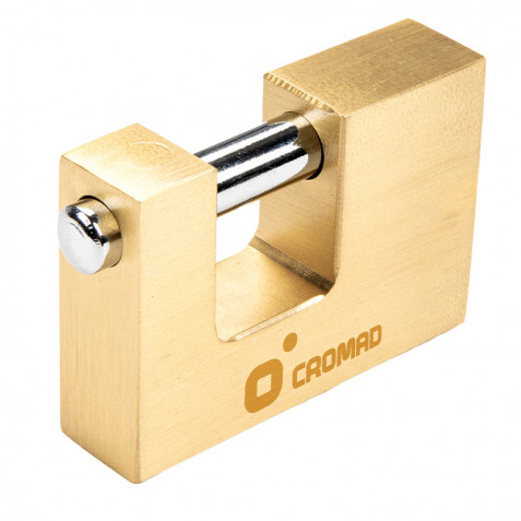 CANDADO ANTIPALANCA 60MM 2 LLAVES CROMAD