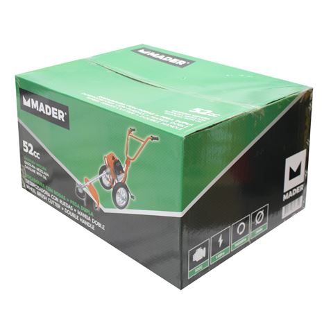 DESBROZADORA GASOLINA CON RUEDAS 52 CC MADER - 69330-6