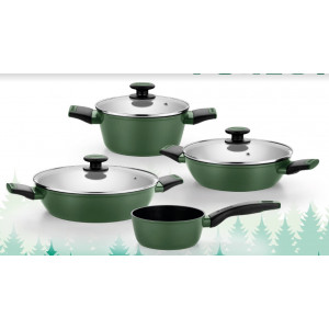 BATERIA DE COCINA 4 PIEZAS FOREST MONIX