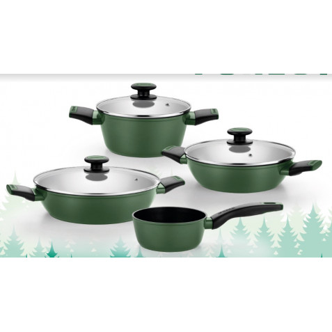 BATERIA DE COCINA 4 PIEZAS FOREST MONIX