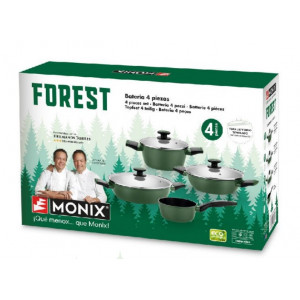 BATERIA DE COCINA 4 PIEZAS FOREST MONIX