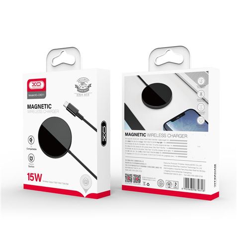 BASE DE CARGA INALAMBRICA IMANTADA SLIM CX011 15W BLANCA XO - XOCX011WH-2