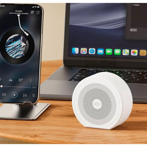 ALTAVOZ BLUETOOH SOBREMESA 3W BLANCO...