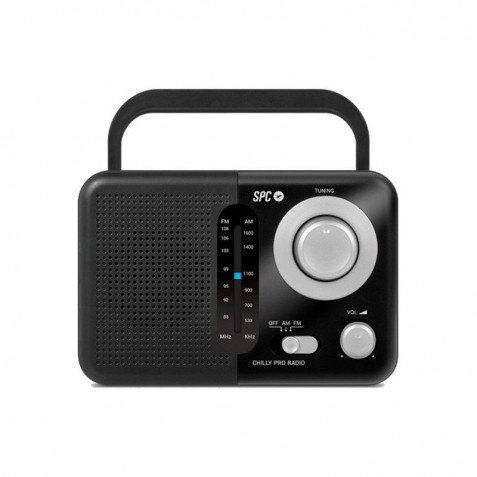 RADIO PORTATIL SPC VALDI 4590 NEGRO