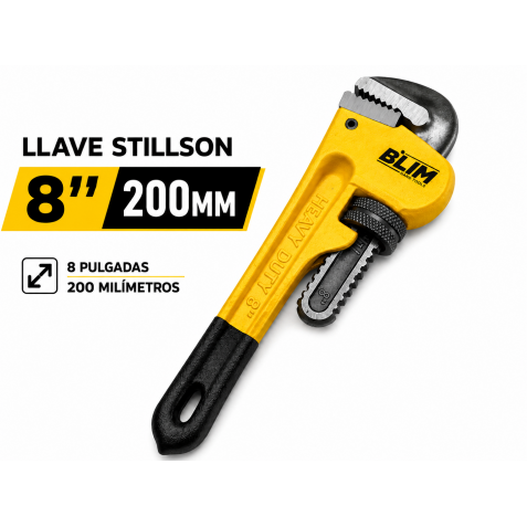 LLAVE STILLSON 8" 200MM BLIM