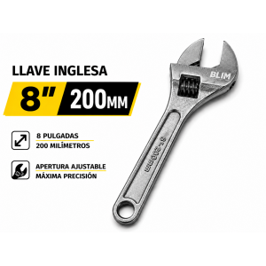LLAVE INGLESA 8" 200MM BLIM
