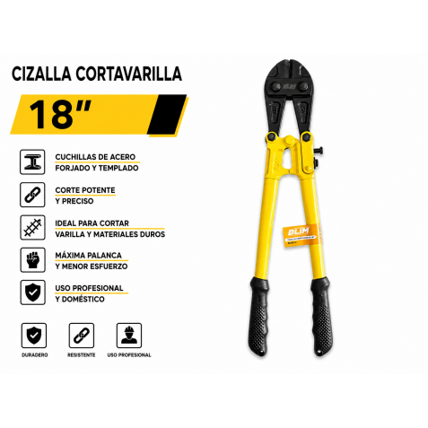 CIZALLA CORTAVARILLA 18" BLIM