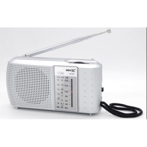 RADIO PORTATIL AM/FM/SW TRES BANDAS...
