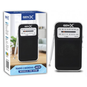 RADIO PORTATIL AM/FM 4418 GEN-X