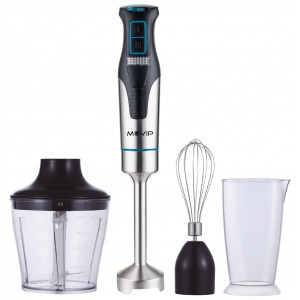 BATIDORA DE MANO INOX 1200W +...