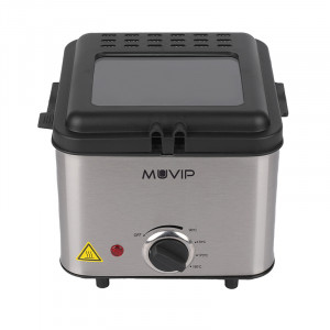 FREIDORA 1.5 LITROS INOXIDABLE 1000W...