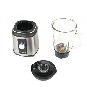 BATIDORA INOXIDABLE VASO CRISTAL...