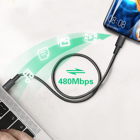 CABLE NBQ199 TIPO C 100W | NEGRO...