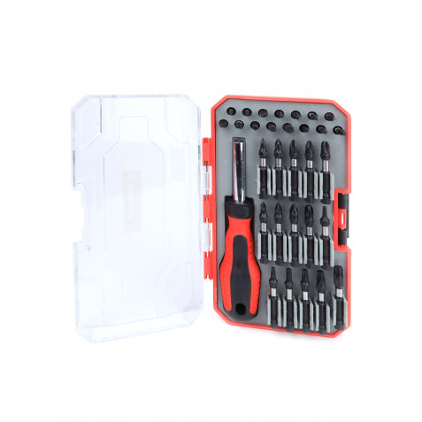JUEGO PUNTAS CON LLAVE 31PCS MADER