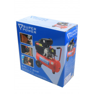 COMPRESOR DE AIRE 24 LITROS 1.5HP...