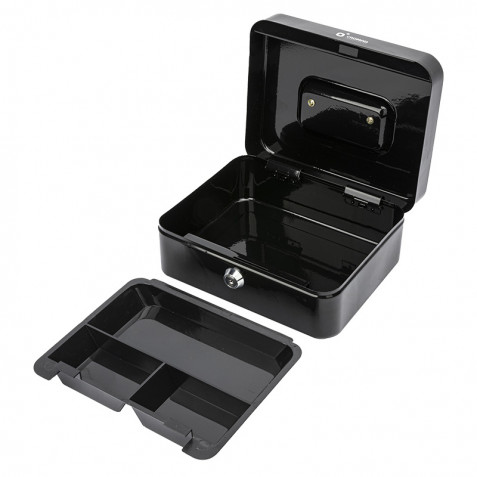 CAJA DE CAUDALES METÁLICA CON LLAVE...