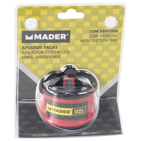 AFILADOR DE CUCHILLOS CON VENTOSA MADER - 61411-1