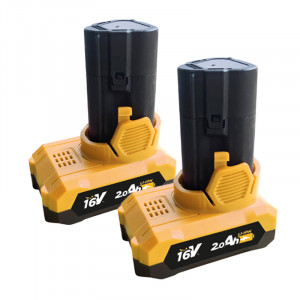 TALADRO PERCUTOR 16V | 2 BATERIAS 2AH...