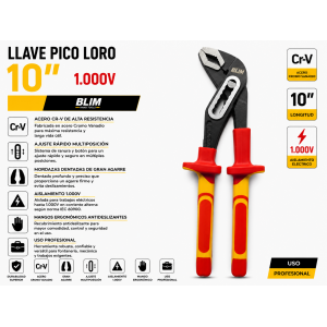 LLAVE PICO LORO 10" 1.000V BLIM