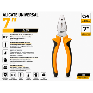 ALICATE UNIVERSAL 7" BLIM